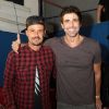 Paulinho Vilhena e Reynaldo Gianecchini foram ao Baile da Favorita na noite desta sexta-feira (19 de setembro de 2014)