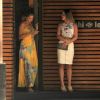 Grazi Massafera deixa restaurante no Leblon, zona Sul do Rio de Janeiro