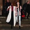 Famosas na Paris Fashion Week: as tops Naomi Campbell e Natalia Vodianova