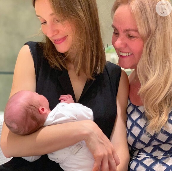 Isabel Hickmann deu à luz Francisco em novembro de 2018