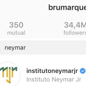 Bruna Marquezine dá unfollow em Neymar