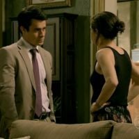 Novela 'Império': Cora (Drica Moraes) faz um pacto com Fernando (Erom Cordeiro)
