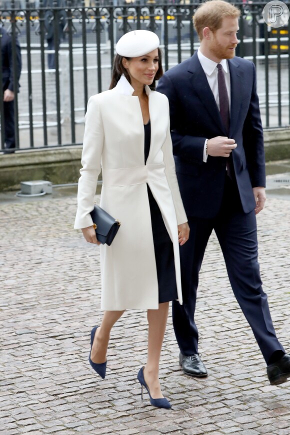 Em março de 2018, no Dia da Commonwealth, a duquesa de Sussex apareceu em seu primeiro evento com a Rainha Elizabeth na companhia do noivo