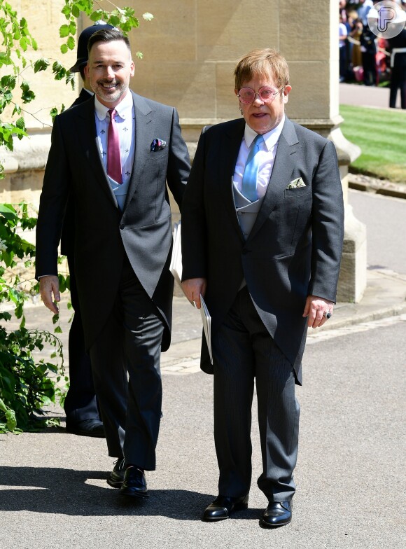 Elton John e David Furnish estão juntos há 26 anos: em 2014, oficializaram a união