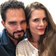 'Só love', comemorou Luciano Camargo com Flávia Camargo