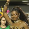 Erika Januza brincou em relação ao seu look de carnaval: 'Vou soltar as minhas feras na avenida!'