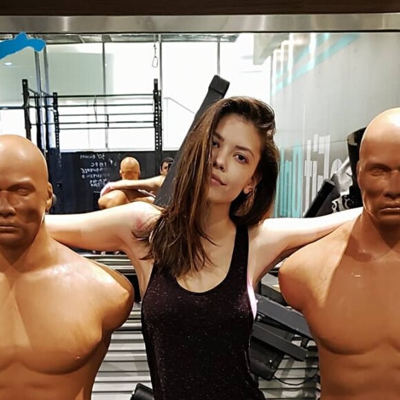 Vitória Strada é gaúcha e garantiu estar adorando pular o carnaval no Rio de Janeiro