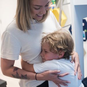 Carol Dantas mostra o filho, Davi Lucca, falando sobre sua barriga em vídeo nesta quarta-feira, dia 27 de fevereiro de 2019