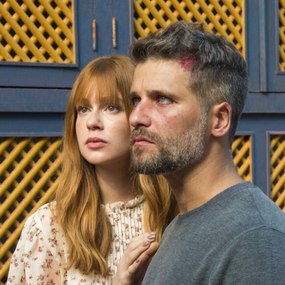 Marina Ruy Barbosa e Bruno Gagliasso não passam mais textos juntos e só dividem o mesmo espaço na hora da gravação