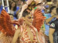 Juliana Paes entrega cardápio após desfile de carnaval: 'Comi frituras e risoto'