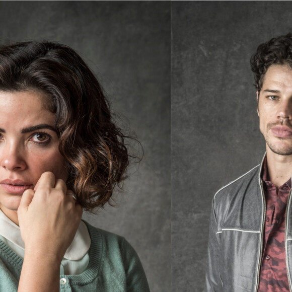 Stella (Vanessa Giácomo) e Júnior (José Loreto) vão ser flagrados na mesma cama por Aranha (Paulo Rocha), na novela 'O Sétimo Guardião'.