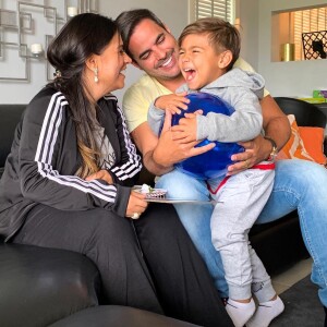 Simone e Kaká Diniz são pais do pequeno Henry, de 4 anos