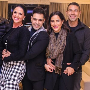 Wanessa Camargo viajou com pai, Zezé, e Graciele Lacerda no Carnaval nesta terça-feira, dia 12 de março de 2019