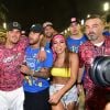 Gabriel Medina foi para casa de Anitta após curtirem camarote em desfile de Carnaval com Neymar.