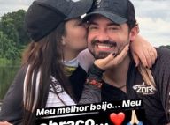 No Pantanal, Maiara posta vídeo trocando beijos com Fernando Zor: 'Meu melhor'
