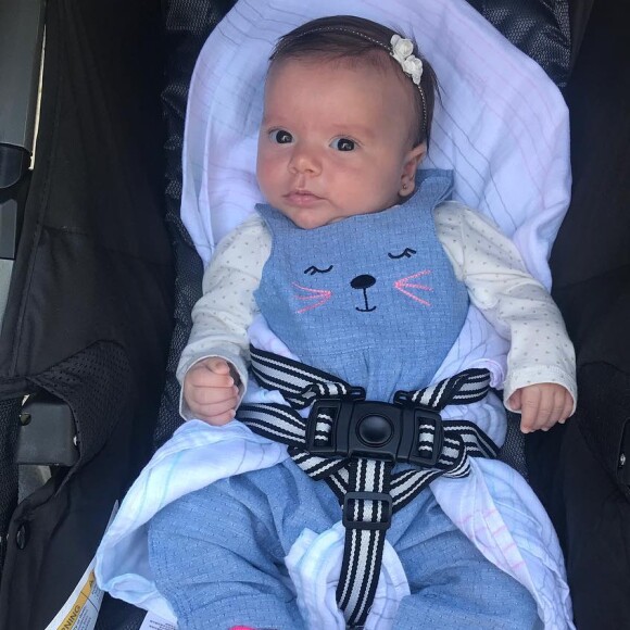 Jane, filha de Patricia Abravanel, nasceu em janeiro de 2018