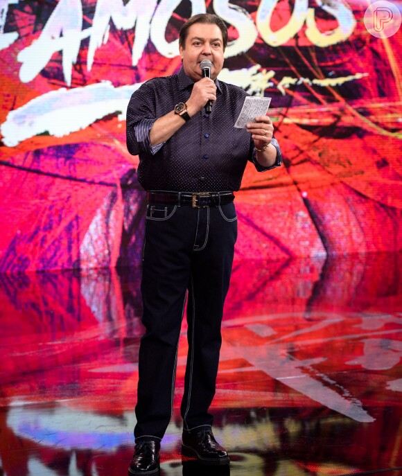 Fausto Silva apresentou nova temporada do 'Show dos Famosos' neste domingo, 30 de março de 2019