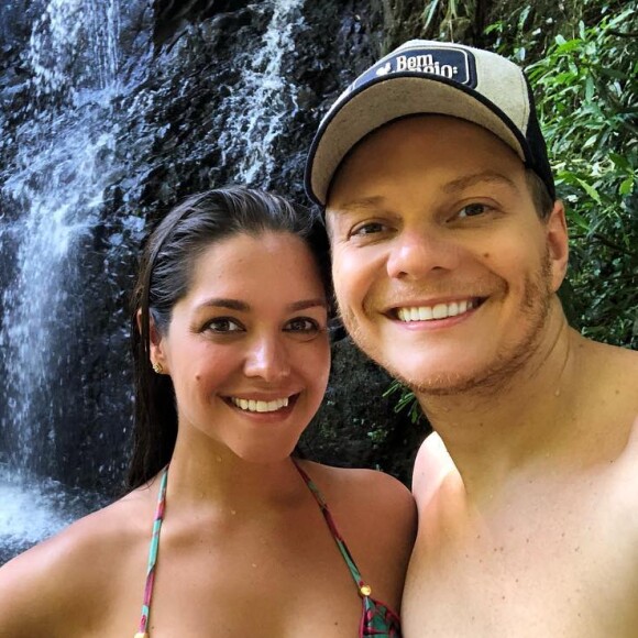 Thais Fersoza e Michel Teló têm o hábito de malharem juntos
