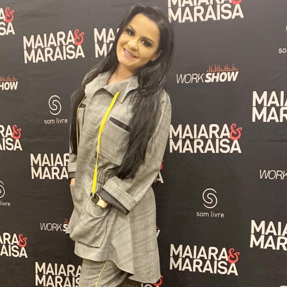 Maraisa, da dupla com Maiara, é atenada no mundo da moda
