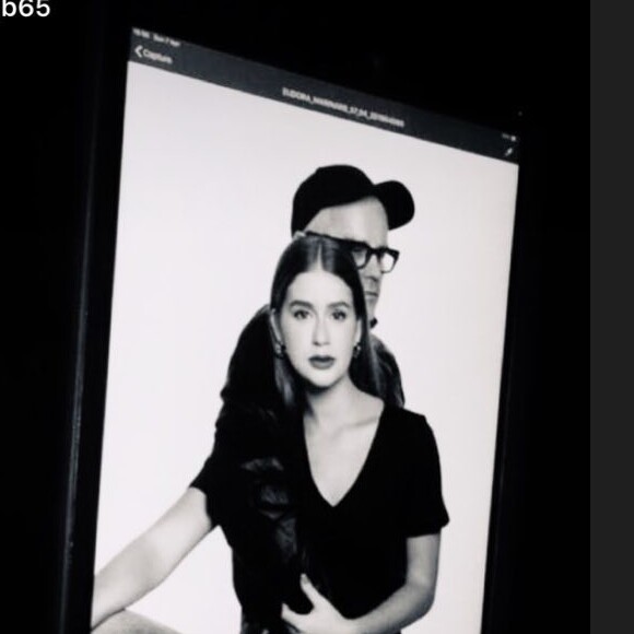 Marina Ruy Barbosa ainda participou de uma sessão de fotos neste domingo, dia 07 de abril de 2019