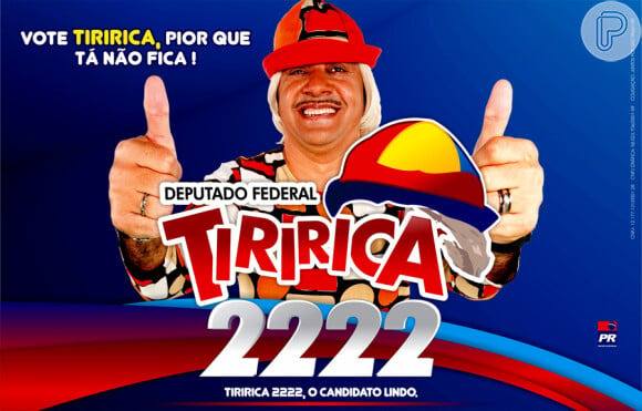 Tiririca é reeleito com mais de 1 milhão de votos por São Paulo