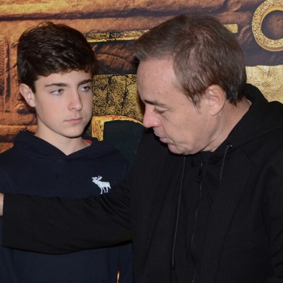 Filho mais velho de Gugu, João Augusto é comparado com frequência ao pai pela semelhança física