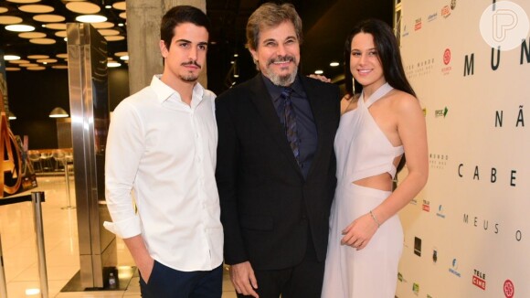 Claudia Raia destacou semelhança da filha, Sophia, em foto com Edson Celulari no Instagram