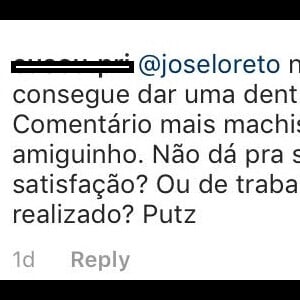 Fãs repercutem comentário de José Loreto