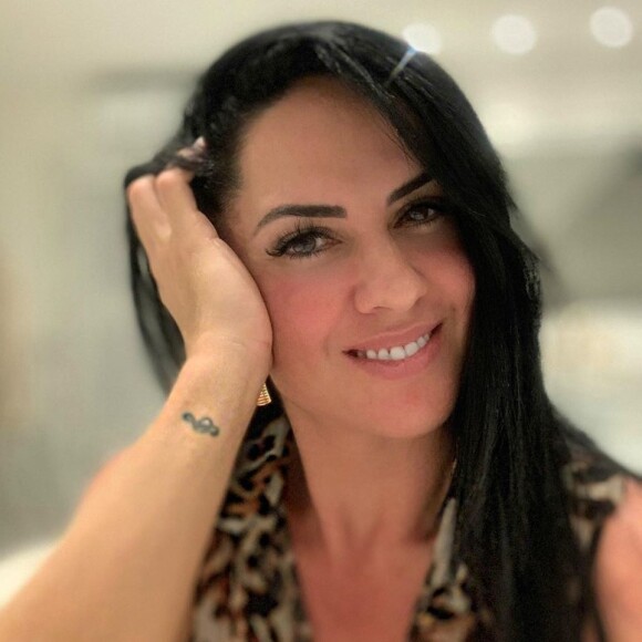 Graciele Lacerda explica mudança no rosto: 'Tá mais gordinho, mais inchadinho e estão achando que é da harmonização facial que eu fiz, mas não tem nada a ver'