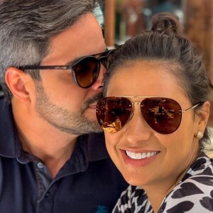 Dupla de Simaria, Simone compartilha foto com o marido, Kaká Diniz