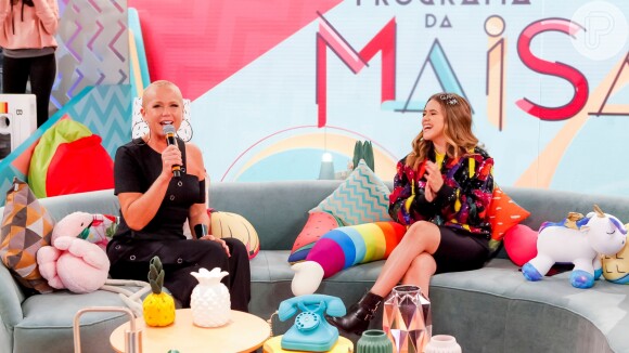 Críticas à voz, BV de Sasha e mais: Xuxa conta revelações e rebate haters no programa da Maisa deste sábado, dia 25 de abril de 2019