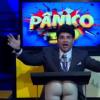 Sob pena de multa de R$ 100 mil/dia, Bola, integrante do 'Pânico', apresenta o programa deste domingo (17) como Silvio Santos