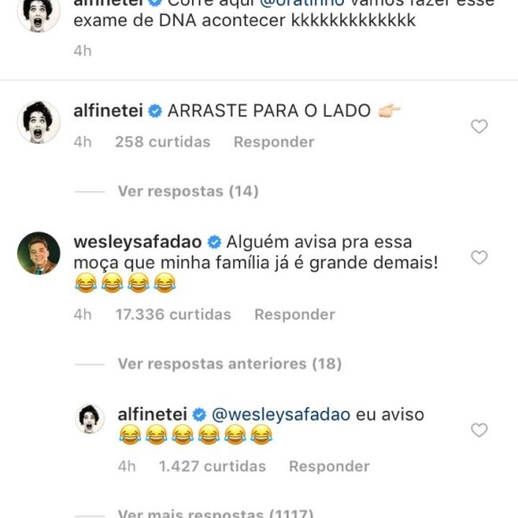 Wesley Safadão comenta sobre mulher que diz ser sua mãe verdadeira