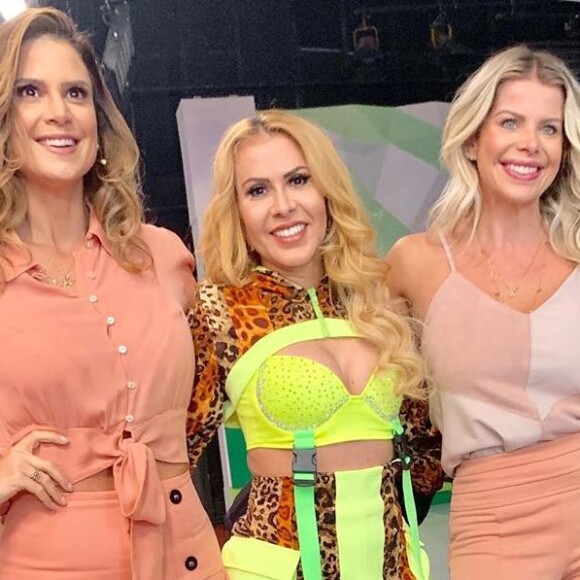 Joelma montou look com mix de trends para participar de programa nesta terça-feira, 28 de maio de 2019