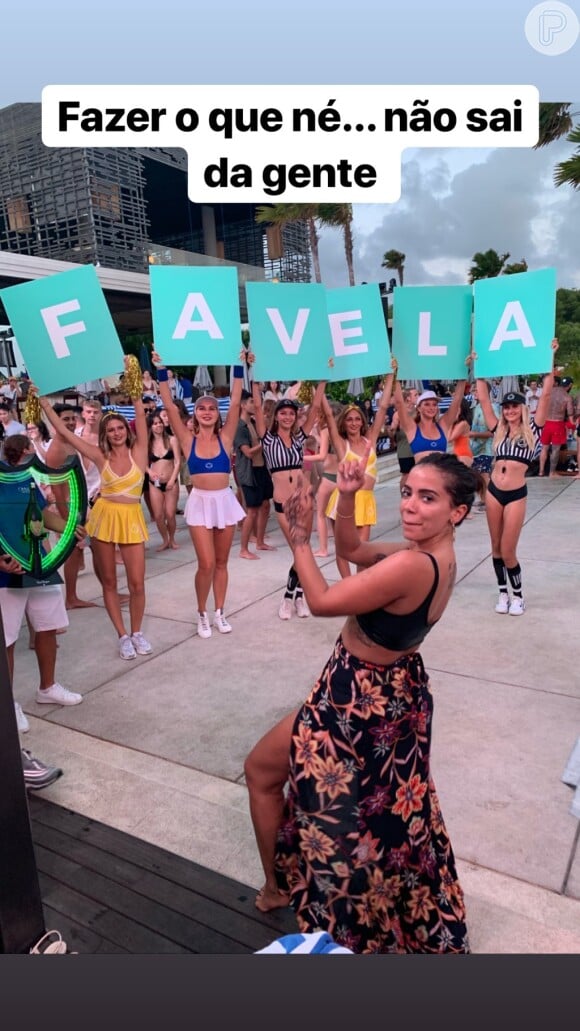 Anitta se diverte ao ouvir funk em balada na Indonésia