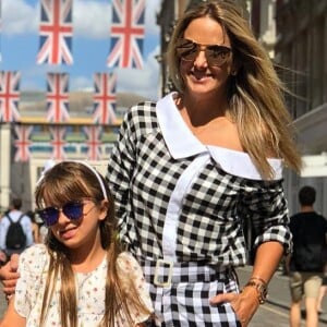 Ticiane Pinheiro se encantou com a filha, Rafaella Justus, em apresentação na escola: 'Minha princesa!'