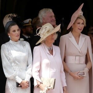 Kate Middleton participou do Order of the Garter Service nesta segunda-feira, dia 17 de junho de 2019, junto com outros membros da realeza