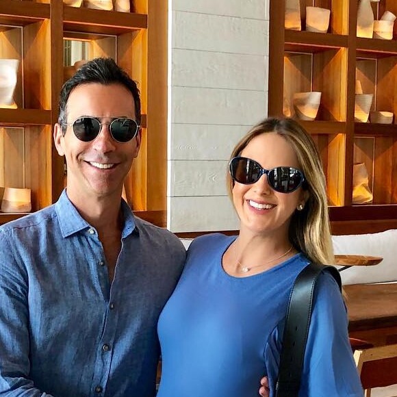 Mulher de Cesar Tralli, Ticiane Pinheiro quer tentar parto normal da segunda filha