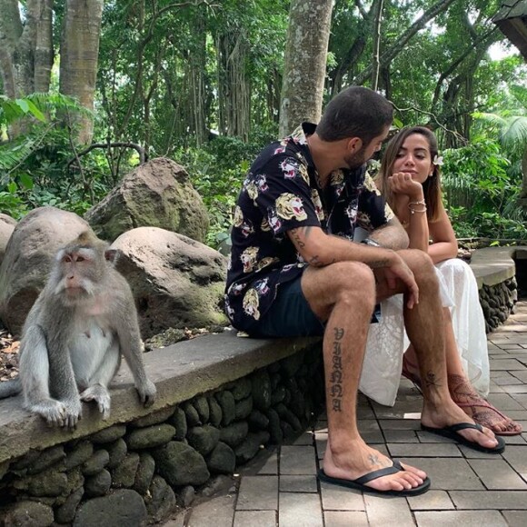 Anitta comemorou o primeiro Dia dos Namorados com Pedro Scooby