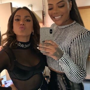 Anitta gravou o 'Caldeirão do Huck' com Ludmilla: as cantoras protagonizam o hit 'Onda Diferente'