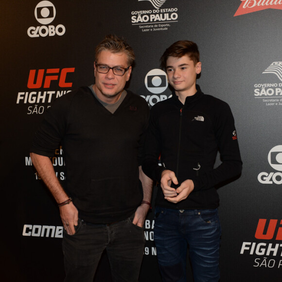 Fabio Assunção ficou emocionado com apoio do primogênito, João, de 16 anos: 'Sinto muito orgulho pela visão de mundo que construo com e a partir dos meus filhos'