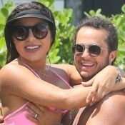 Thammy Miranda confirma gravidez da mulher com foto de teste positivo: '3 meses'