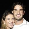 Rebeca Abravanel e Alexandre Pato após o casamento foram cobrados por Fabio Faria, marido de Patricia Abravanel: 'Queremos sobrinhos!'