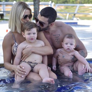 Andressa Suita é casada com Gusttavo Lima, com quem tem Samuel e Gabriel