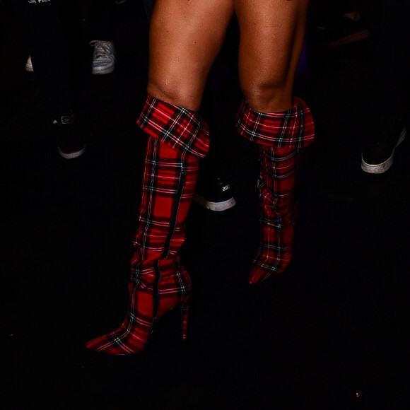 Sabrina Sato aposta em bota over the knee para evento da Gaviões da Fiel, nesta sexta-feira, dia 05 de julho de 2019