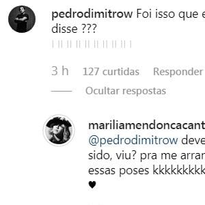 Marília Mendonça responde fãs em seu Instagram