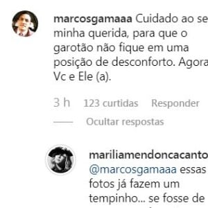 Marília Mendonça responde fãs em seu Instagram