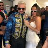 Anitta se apresentou ao lado do cantor porto-riquenho Pedro Capó
