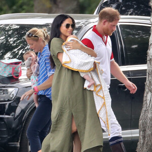 Meghan Markle e Príncipe Harry fazem primeira aparição juntos com o bebê Sussex em evento descontraído nesta quarta-feira, dia 10 de julho de 2019