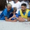 Davi Lucca, filho de Neymar, acompanhou torneio de 5x5 realizado em instituto do pai